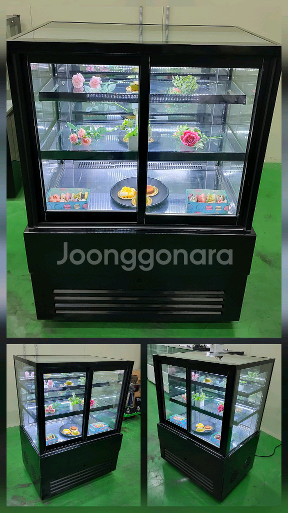 앞문형 정육 숙성 반찬 케잌 냉동냉장 쇼케이스--0