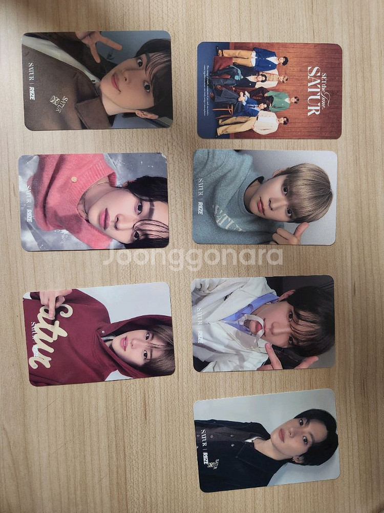 라이즈 세터 포토카드 세트 전체 1만원--0