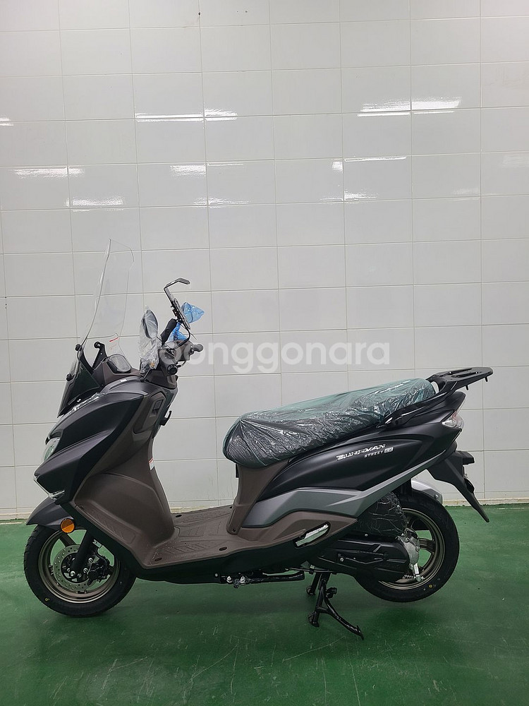 스즈키 버그만 125 배달오토바이--3