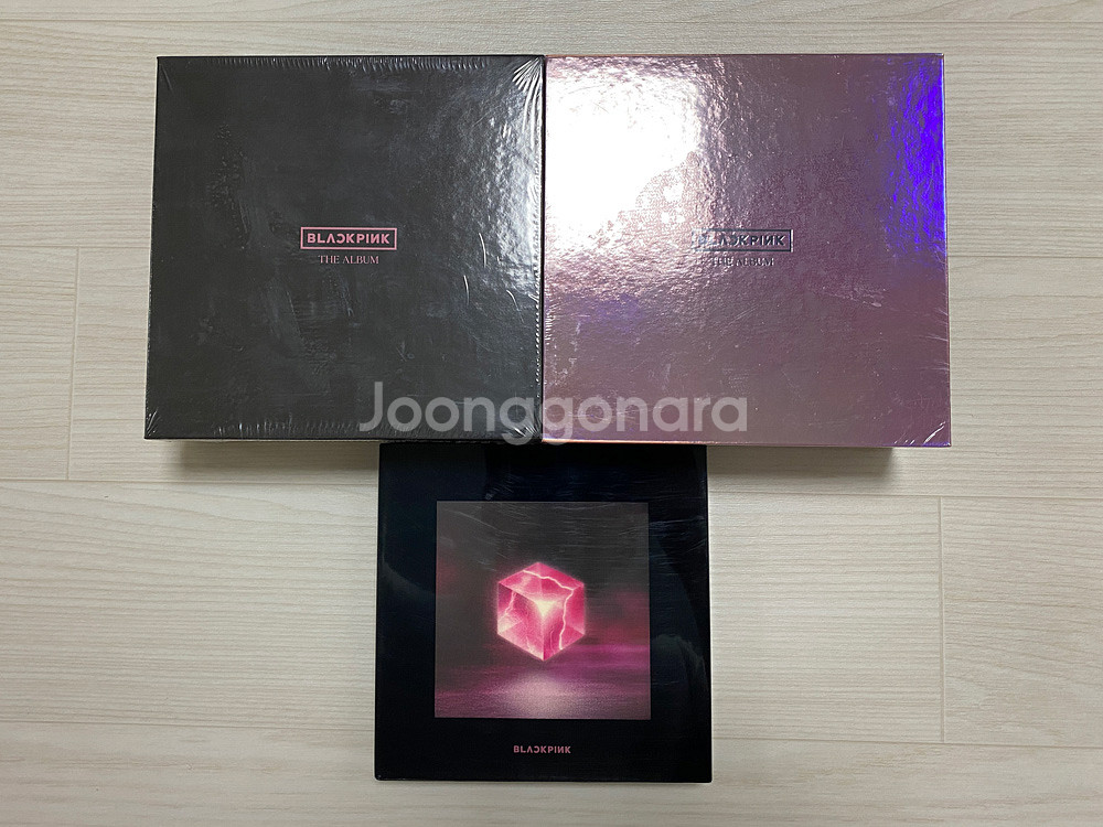 블랙핑크 정규 1집 2종, 미니 1집 1종--0