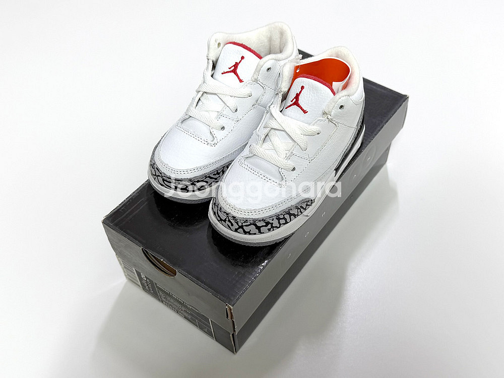 [140] 조던 3 레트로 화이트 시멘트 2011--0