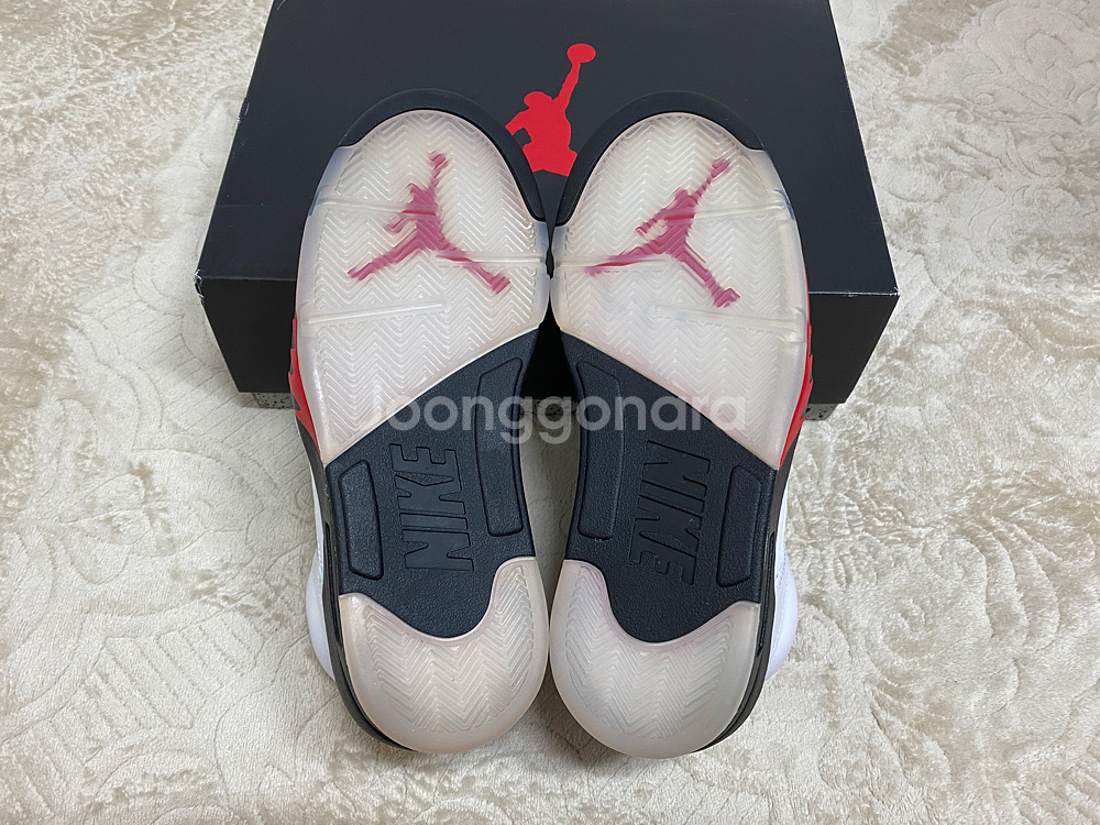 [260] 에어 조던 5 레트로 파이어 레드 2020--1