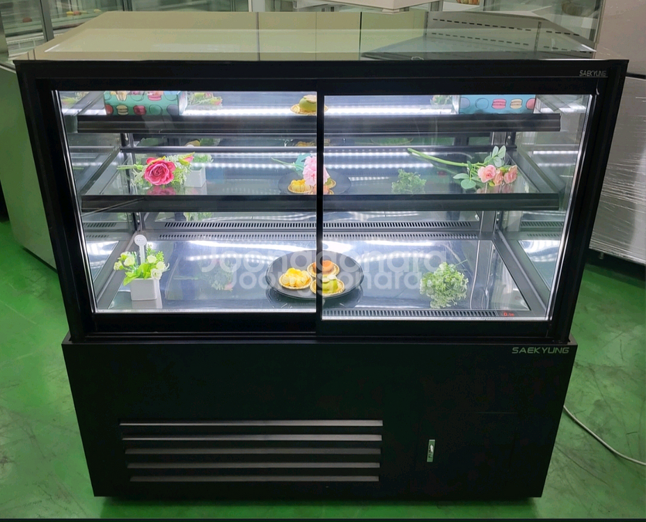 앞문형 정육 숙성 반찬 케잌 베이커리 냉동냉장 쇼케이스--0