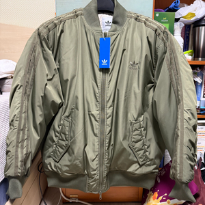 아디다스 오버사이즈 SST 봄버 재킷 L