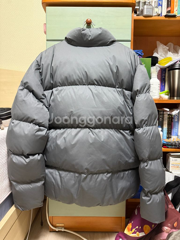 나이키 NSW 패딩 자켓 아이언그레이 100--1