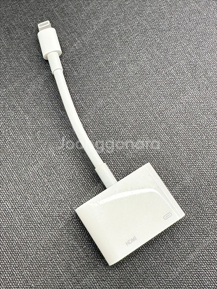 애플Lightning Digital AV 어댑터--1