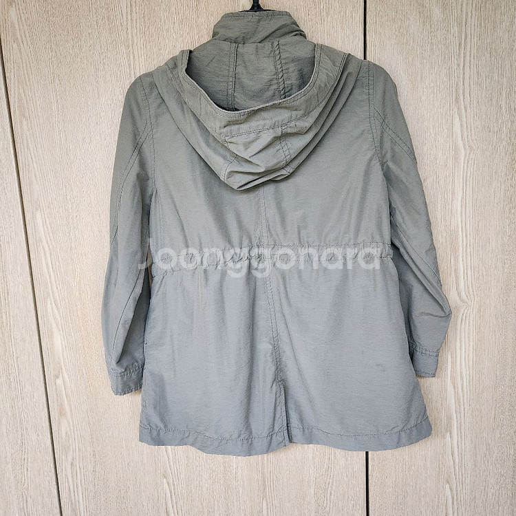 로엠걸즈 여아 후드 롱야상 점퍼 카키 130--3