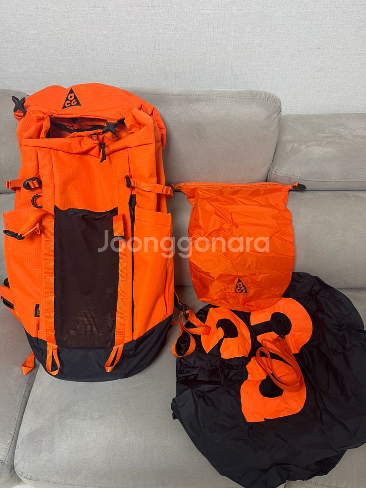 나이키 ACG 36 백팩 세이프티 오렌지 판매--4