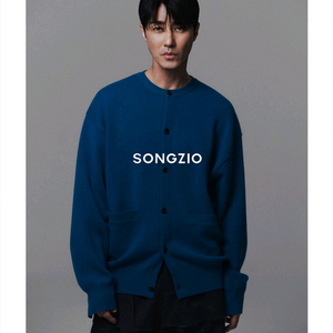 송지오 옴므 가디건 블랙 100사이즈 (차승원콜라보)