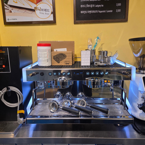 이태리 씨메 CO-03네오 커피머신 세트 중고커피머신