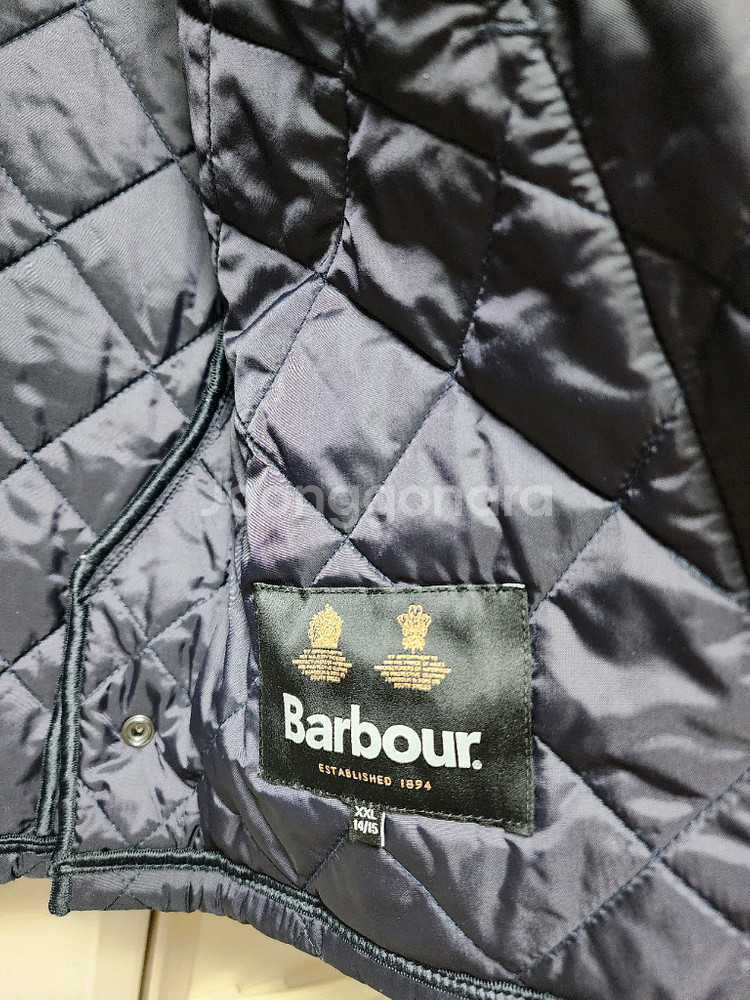 (정품) 바버 퀼팅자켓 누빔자켓 (14/15) 주니어--5