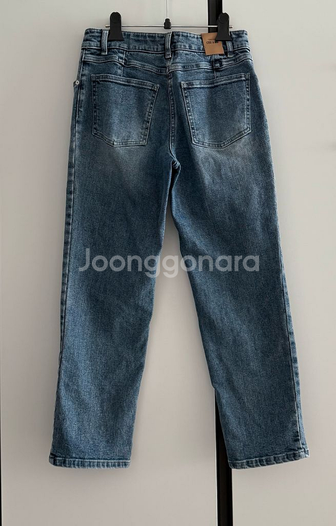 sjsj 완판 크롭 데님 팬츠 마인 시스템 타임--3