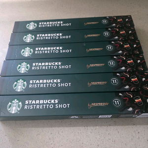 스타벅스 리스트레토 샷 네스프레소 캡슐