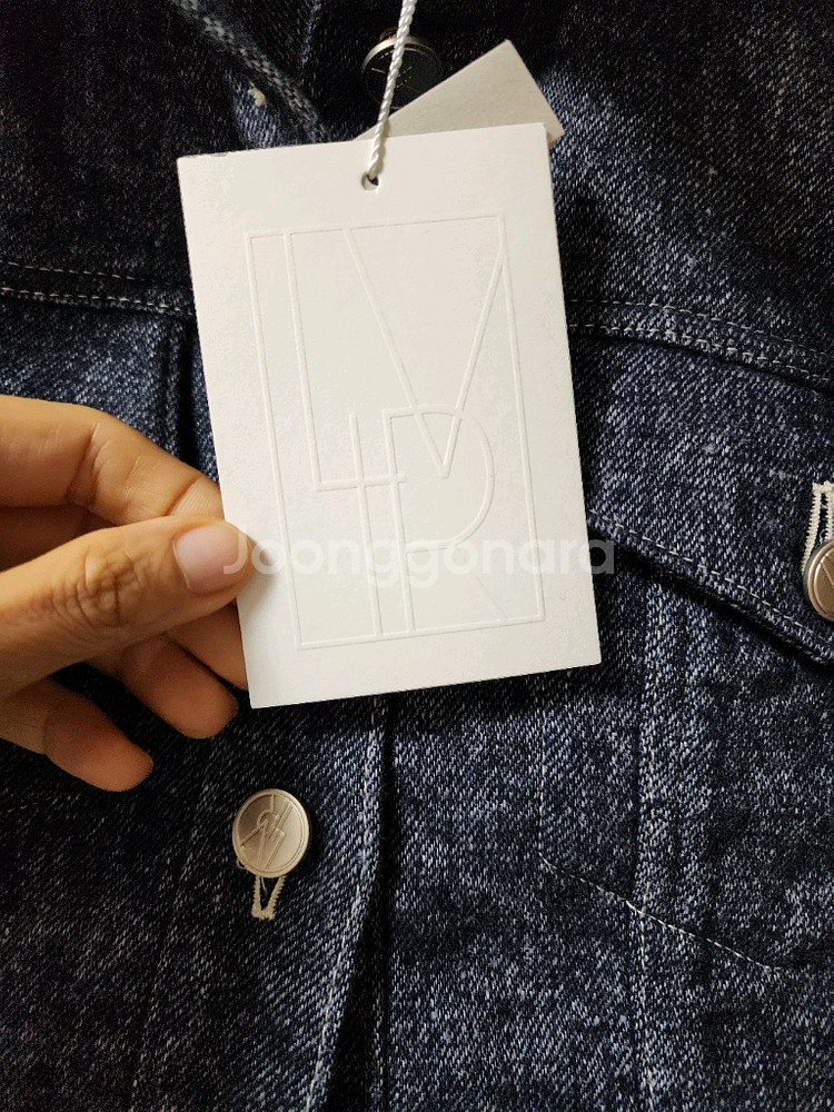 (새제품) 르비에르 청자켓 데님자켓 LVIR--4