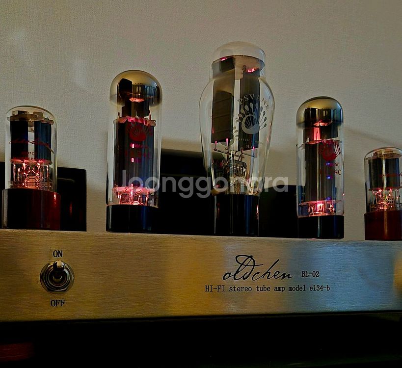 올드첸 EL34 진공관앰프 풀박스--0