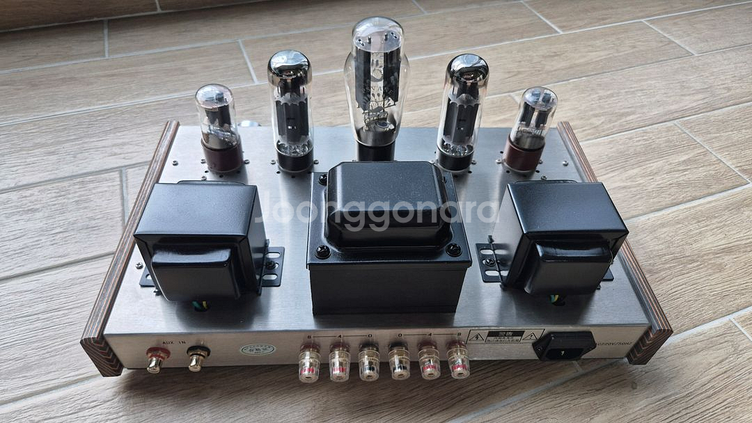 올드첸 EL34 진공관앰프 풀박스--3