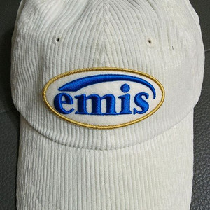 이미스 모자 코듀로이 화이트