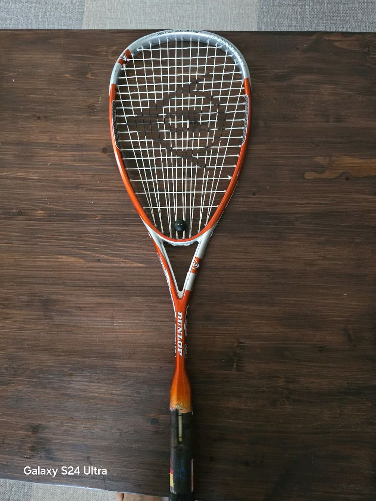 던롭 스쿼시라켓--1