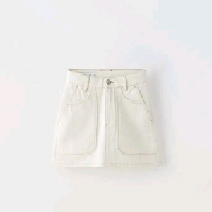 자라키즈 맥시 포켓 데님 스커트 7y 새상품