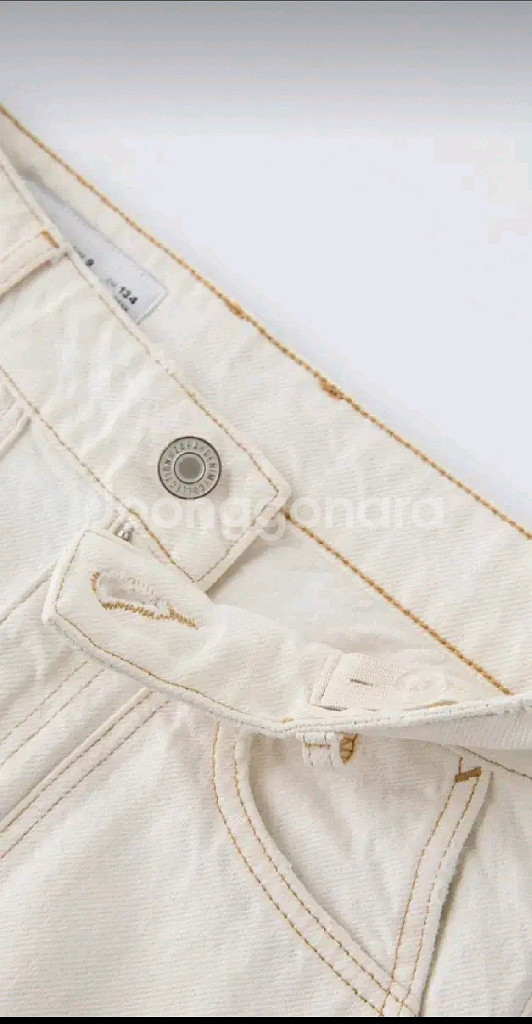 자라키즈 맥시 포켓 데님 스커트 7y 새상품--2