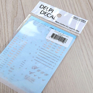 델피데칼 - 반다이 풀메카닉스 건담 에어리얼(습식데칼)