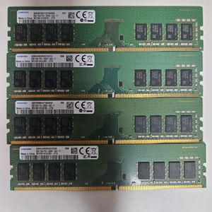 삼성 DDR4 8GB 램 4개(1Rx8 PC4-2666