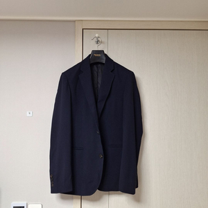 타임옴므 울 블렌드 슬릿 싱글 자켓