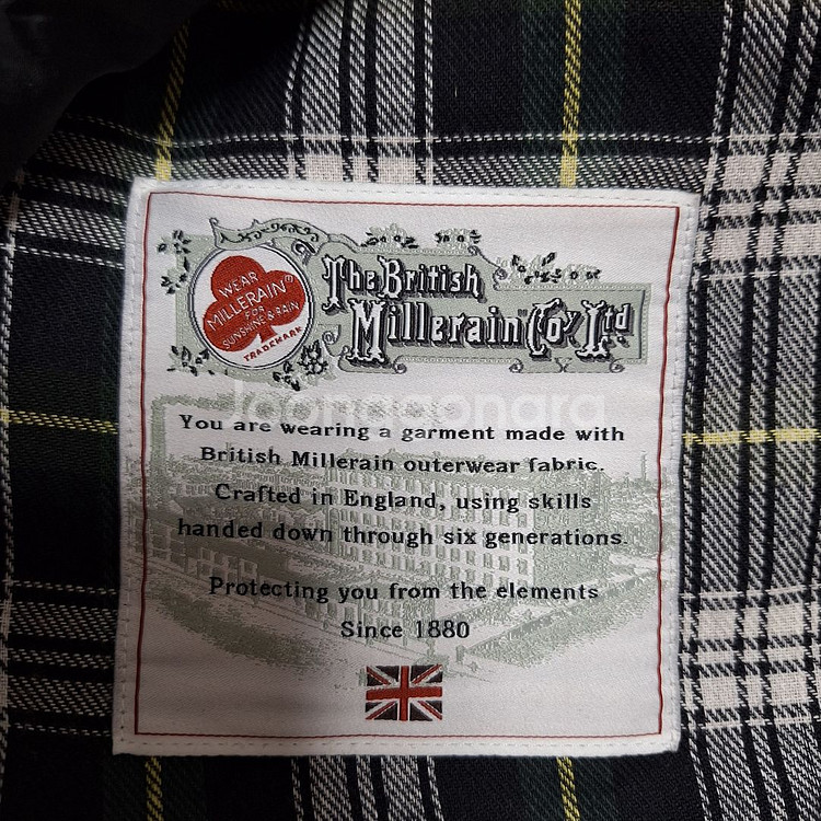 DAKS 닥스 125주년 브리티시 원단 왁스 코트--5