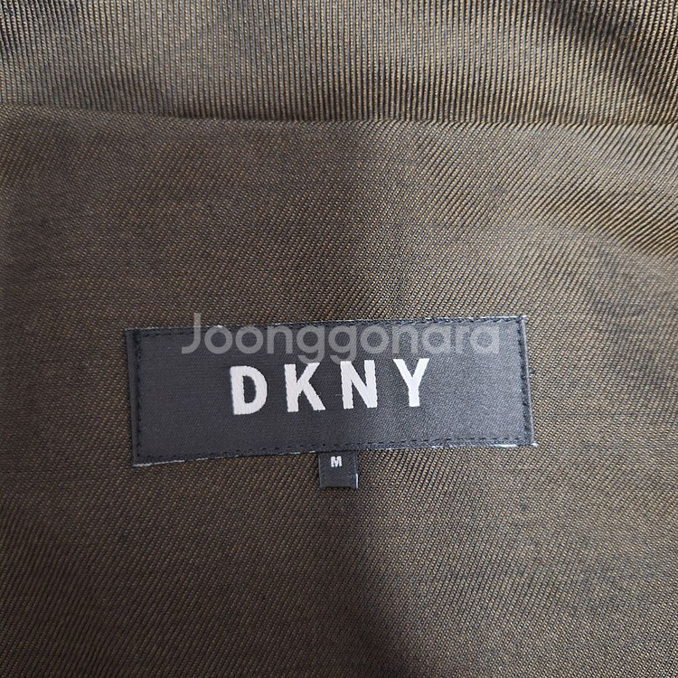 DKNY 더블 라인 트렌치 코트--5