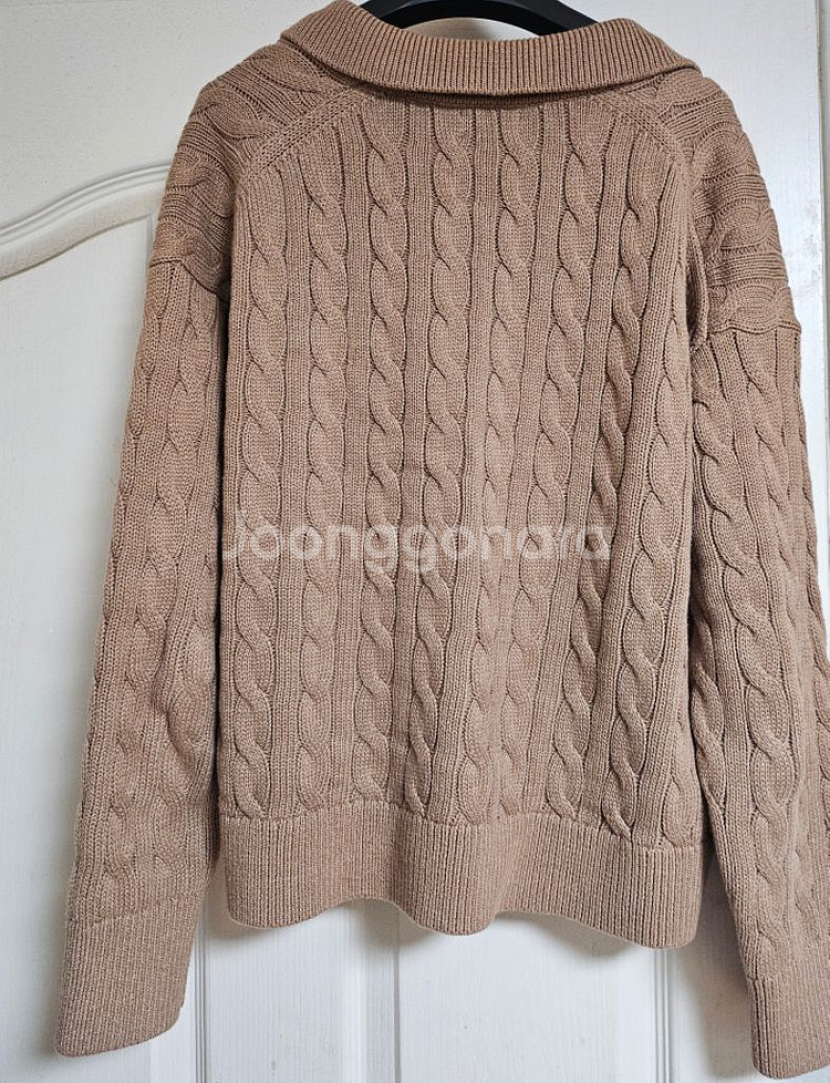 폴로 랄프로렌 여성 케이블 니트 M--3