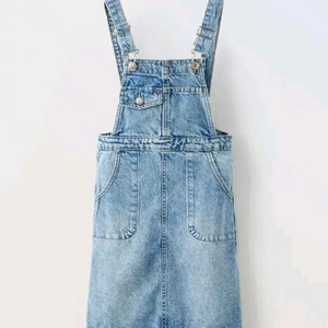 자라키즈 데님 점퍼스커트 6y 새상품