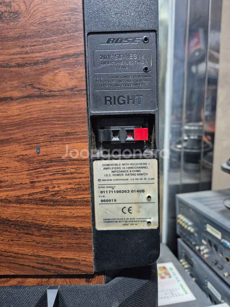 보스201 bose 6인치 스피커--3