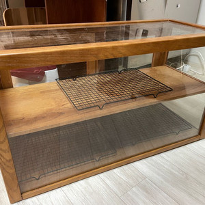 레인우드 우드쇼케이스 800x350x450h