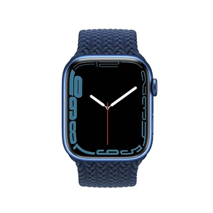 애플워치 어비스 블루 브레이디드 솔로 루프 45mm 이미지
