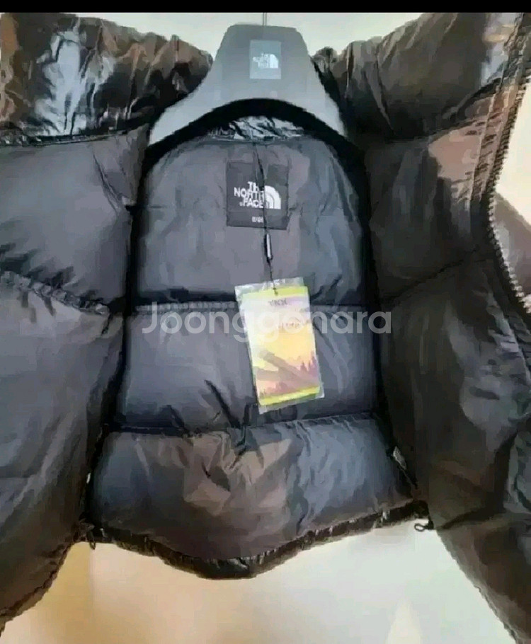 노스페이스 여성 눕시 구스다운 패딩 숏자켓 85S 새제--7