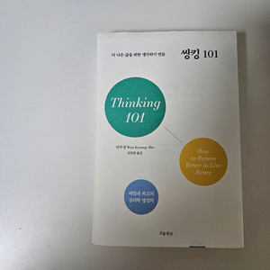 씽킹101 더 나은 삶을 위한 생각하기 연습 안우경