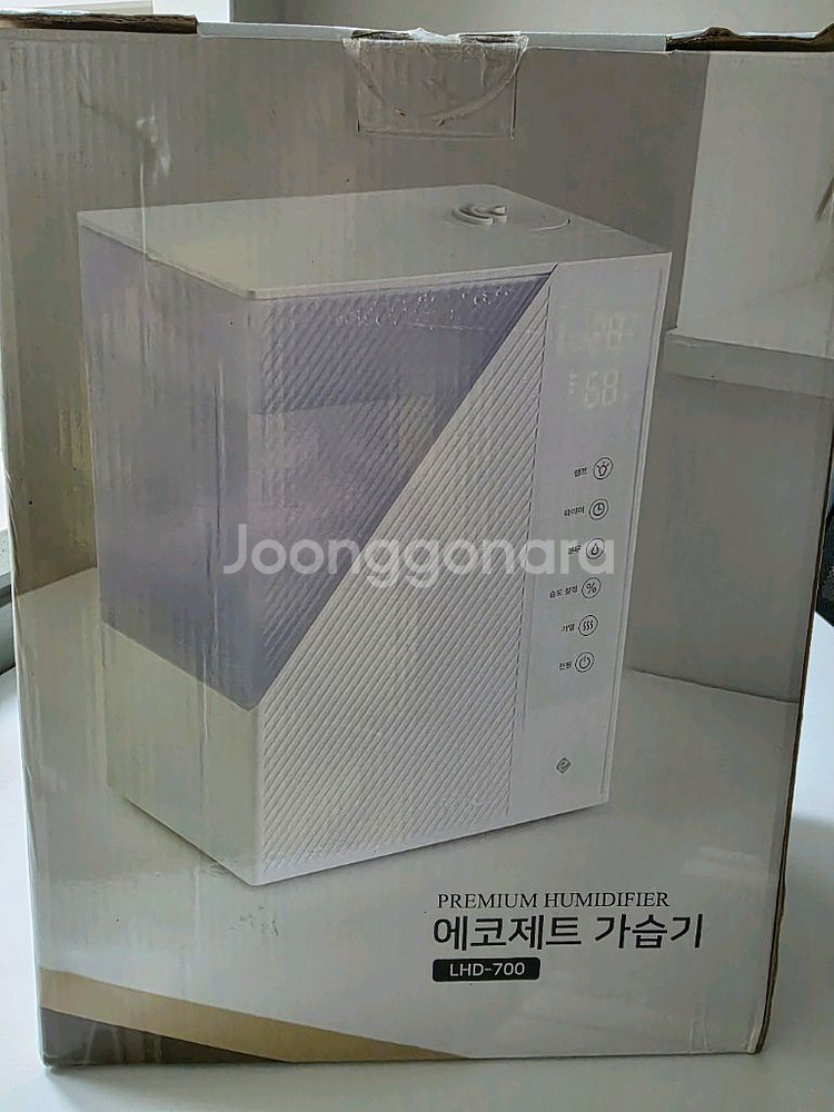 에코제트 통세척 가습기 (새상품)--0