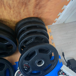 pio 중량원판 (고무원판) 팝니다