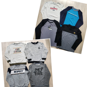 남아 160사이즈 겨울티셔츠 8종 일괄