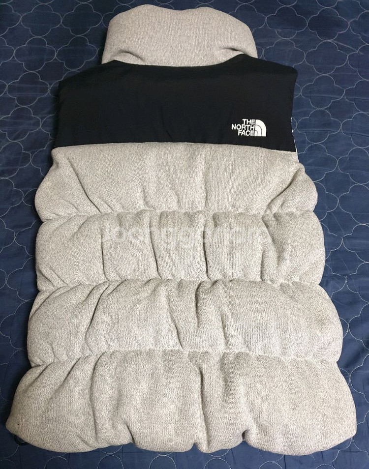 노스페이스 700 화이트라벨 블룸 구스다운조끼패딩 85--1