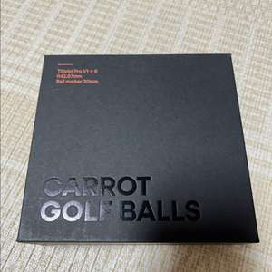 타이틀리스트 PRO V1 골프공 6구 캐롯 콜라보