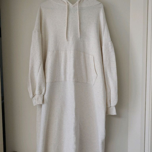 여성 기모 롱후드 원피스 프리사이즈(반값택포)