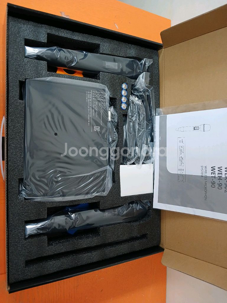 최고급 2채널무선마이크 교회용무선마이크 판매--2