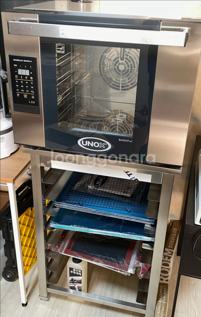 (새제품) 우녹스 오븐 4단 샵프로,렉,팬,등등--0