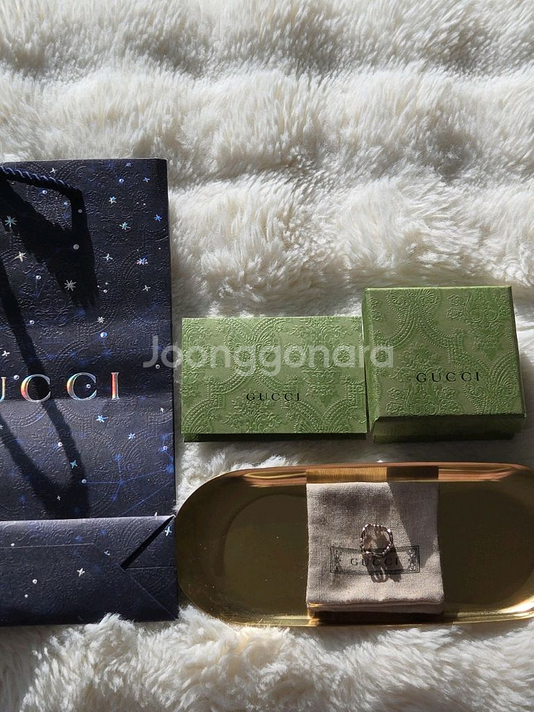 구찌플라워반지--3