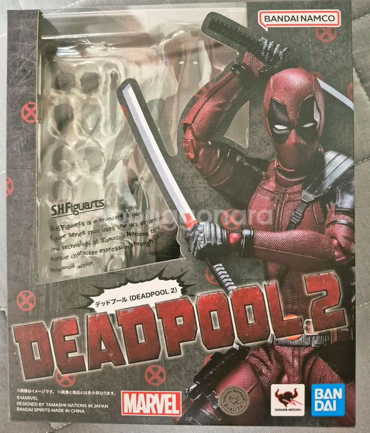 shf 마블 데드풀2 판매합니다.--0