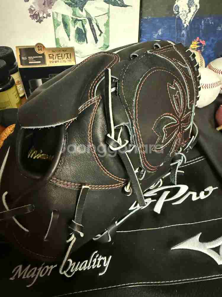 미즈노 하가재팬 스피드레보 투수글러브--1