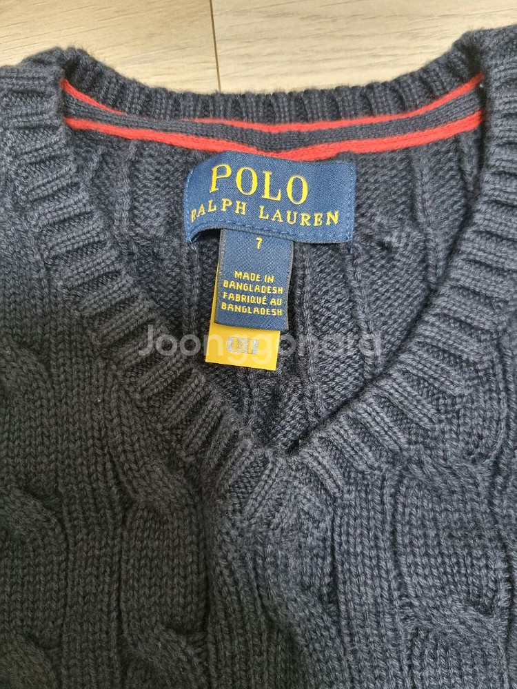 폴로남아 니트조끼--1