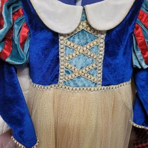 백설공주 벨벳원피스 120사이즈