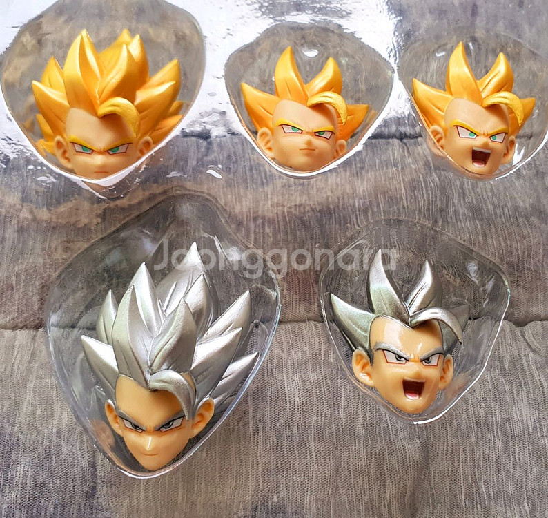 shf 드래곤볼 데모니컬 핏 극의 오지터 커스텀 헤드--1